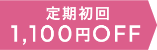 定期初回1100円OFF