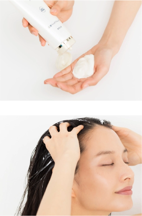 活潤ヘッドクレンズの使い方 イメージ写真