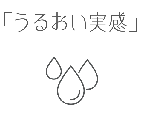 うるおい実感