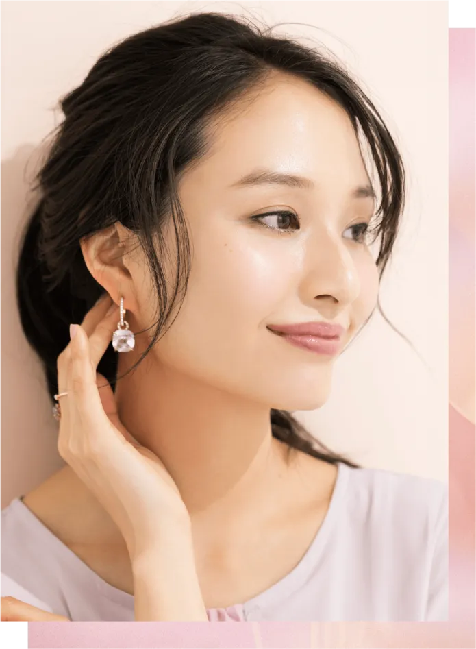 つるんと陶器肌!毛穴レスメイクのイメージ画像