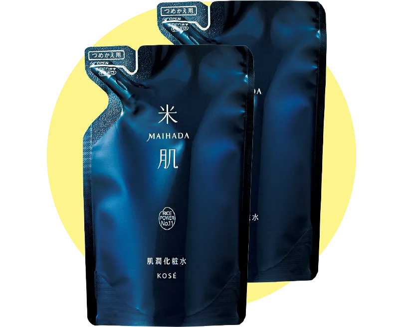 肌潤化粧水（つめかえ用）2個セットの商品画像