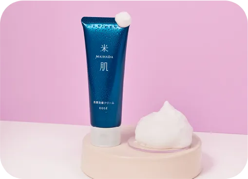 肌潤洗顔クリームの商品画像