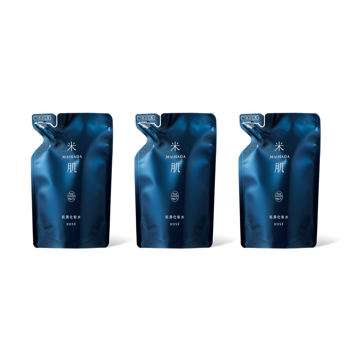 肌潤化粧水（つめかえ用）3個セット