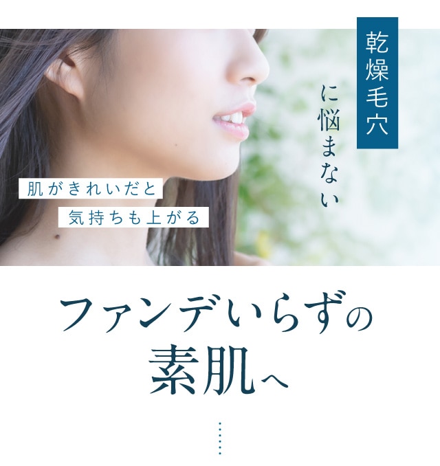 乾燥毛穴乾燥毛穴に悩まない